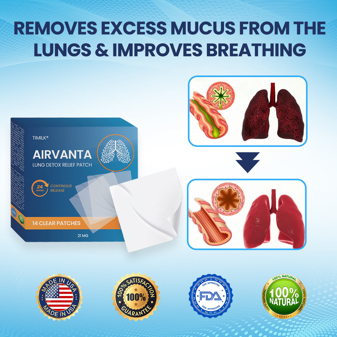 Timilk® AirVanta Lung Detox Relief Patch💝