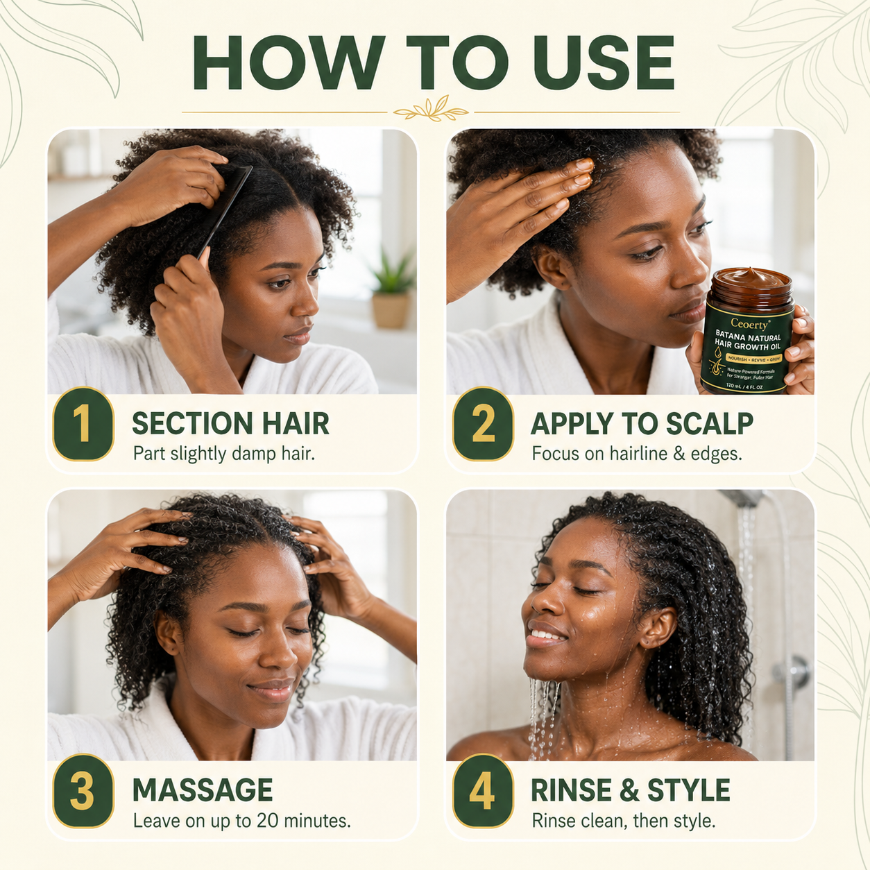 Ceoerty® Batana Natural Hair Growth Oil