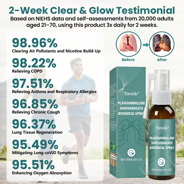 Timilk® PlantainMallow SootheBreath Botanical Spray❣️